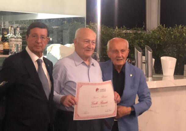 Festeggiati in Famiglia Legnanese i soci storici
