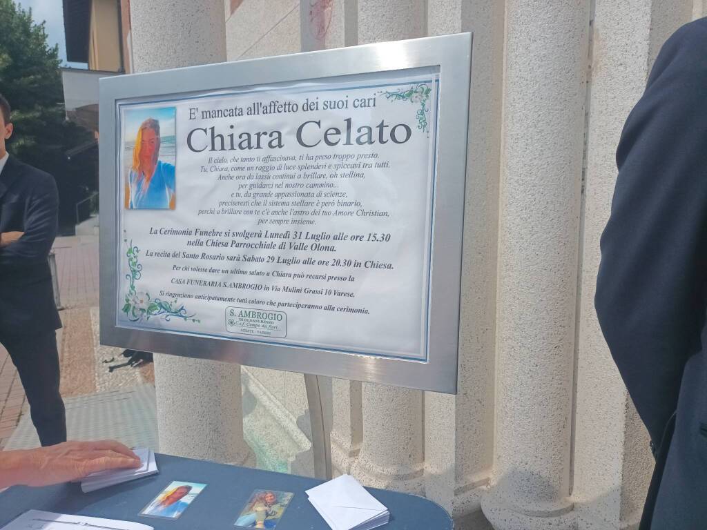 funerale di chiara celato