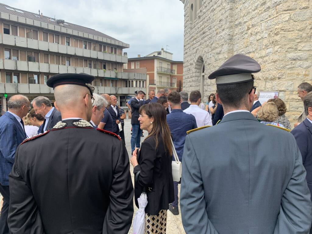 I funerali di Giancarlo Cartabia