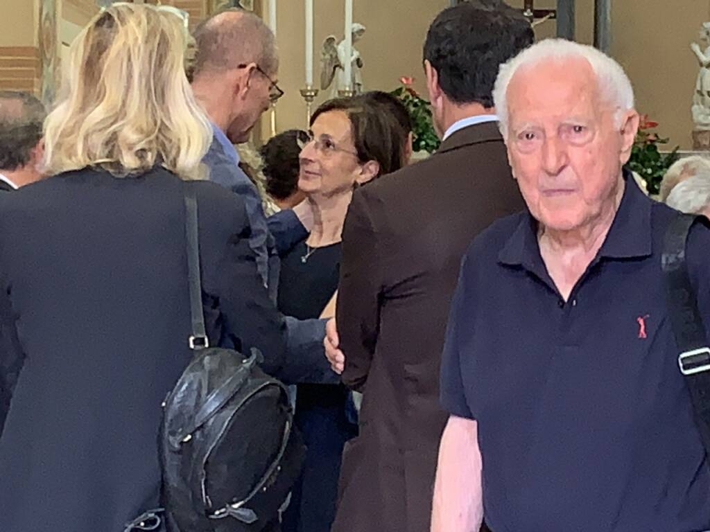 I funerali di Giancarlo Cartabia