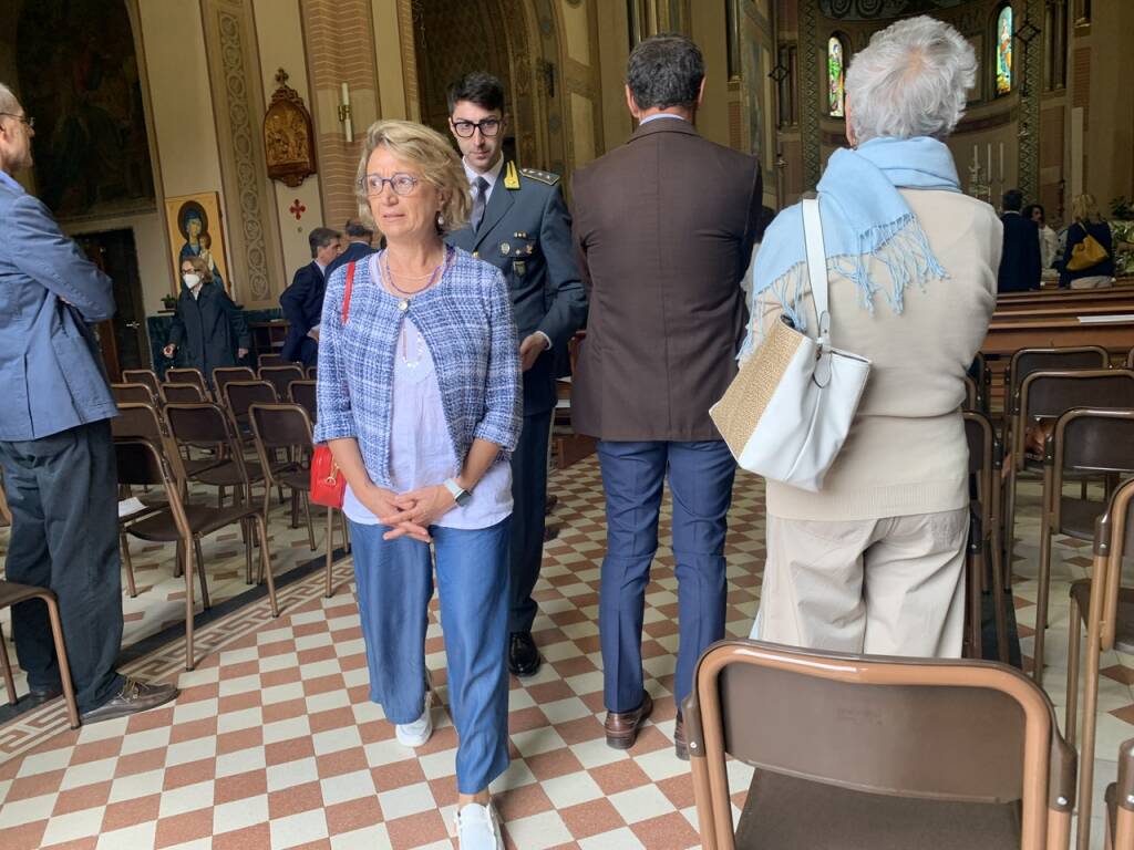 I funerali di Giancarlo Cartabia