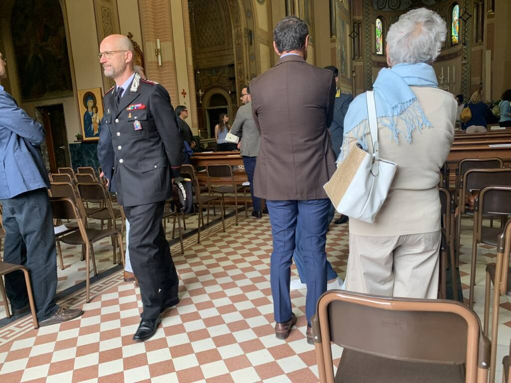 I funerali di Giancarlo Cartabia