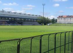 Il terreno dello stadio "Mari" a Legnano