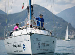 In barca a vela sul lago Maggiore