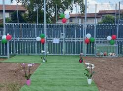 Inaugurazione del parco "La Gabbia", area multisport a Carnago 