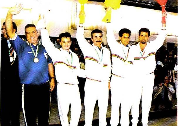 italia campione del mondo bocce 1995