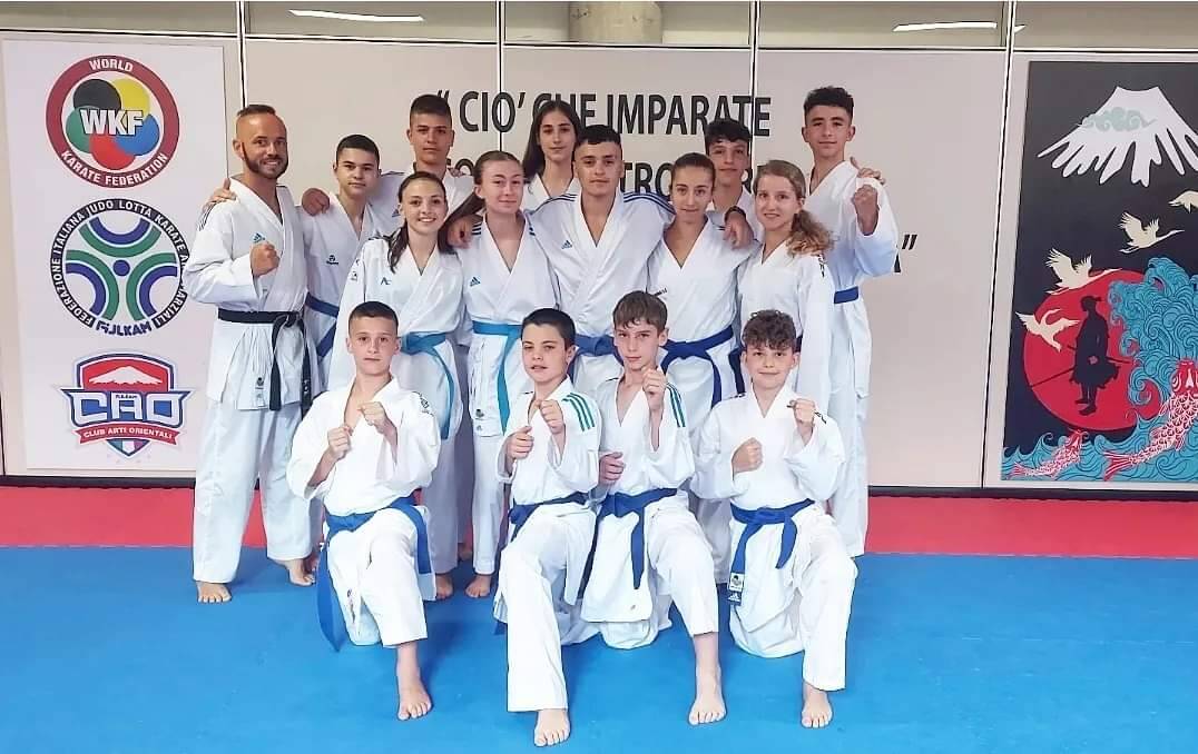 Karate giovanile: atleti del Club Arti Orientali brillano nella Youth League