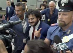 L'arrivo di Patrick Zaki a Malpensa