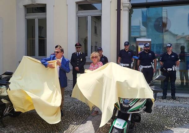 L’assessore La Russa “inaugura” le nuove moto della Polizia Locale di Cerro Maggiore