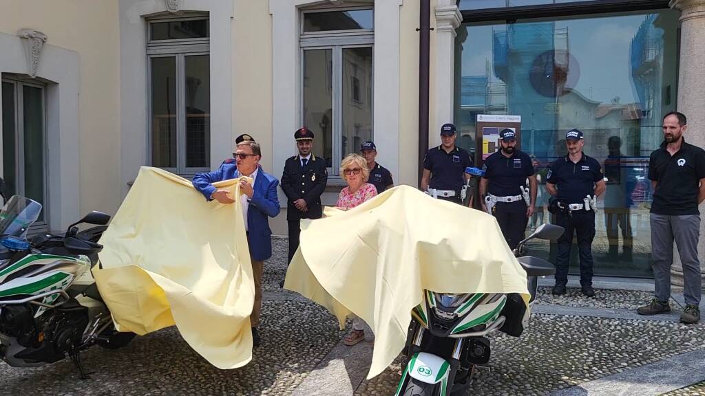 L’assessore La Russa "inaugura" le nuove moto della Polizia Locale di Cerro Maggiore