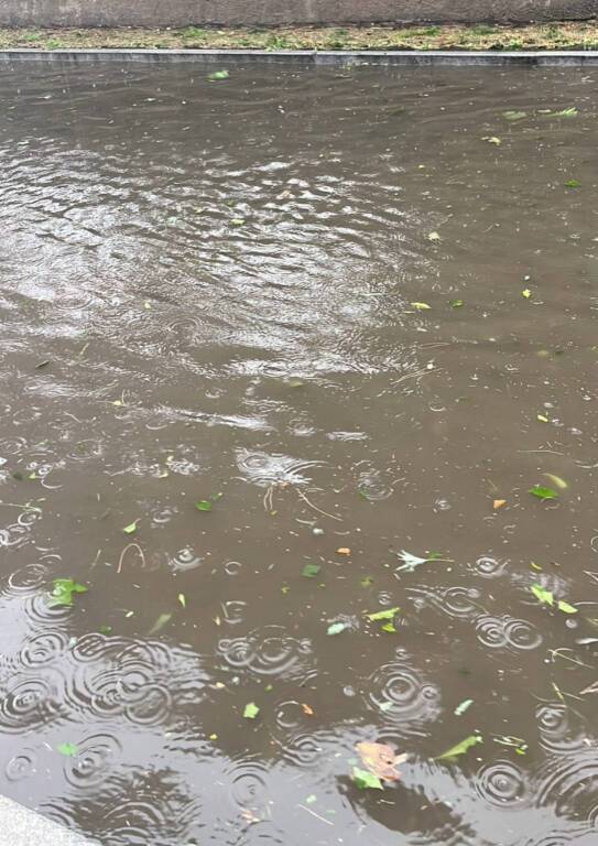 La grandinata su Saronno, le foto di Ezio Cairoli 