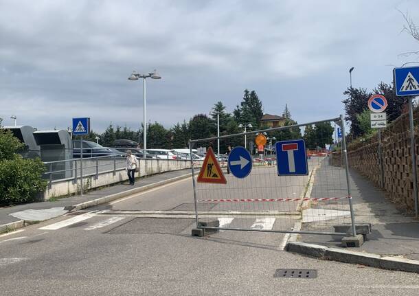 Lavori in piazzale Avis