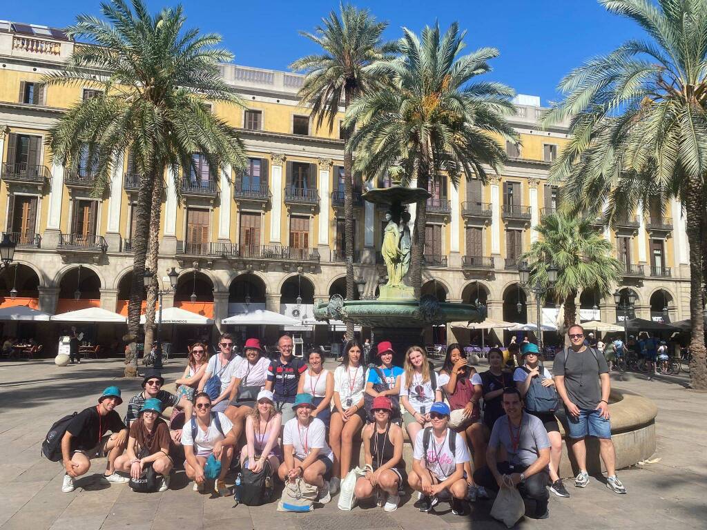 Legnanesi in viaggio verso la Giornata mondiale della Gioventù, Barcellona