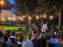 "Luna crescente" nel parco della biblioteca di Legnano