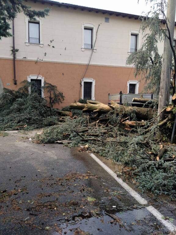 Maltempo a tradate luglio 2023