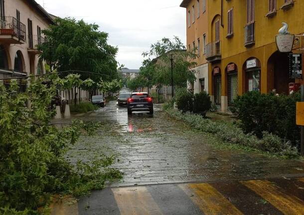 Maltempo nel Legnanese