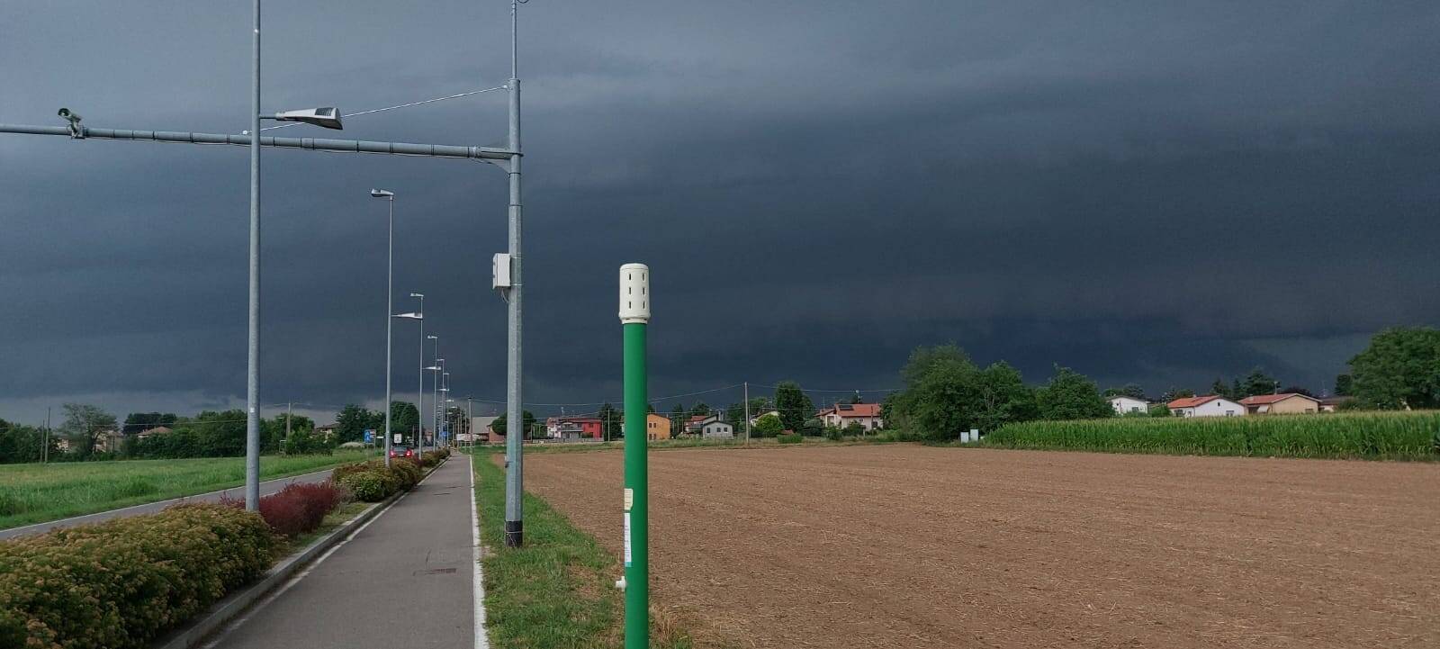 Nuvole temporale Tradate (foto di Mara Ravazzani)