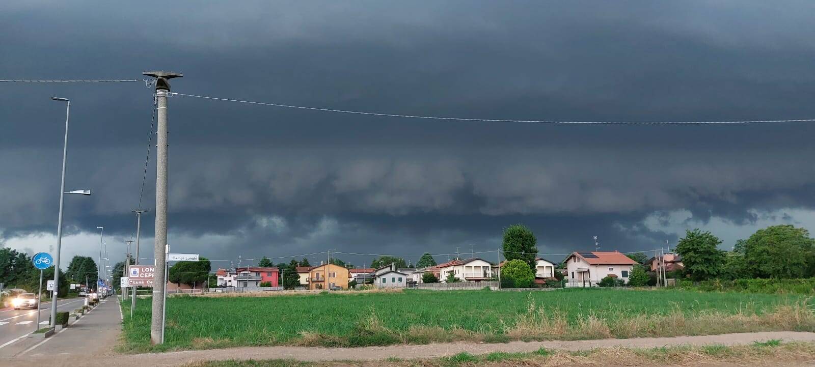 Nuvole temporale Tradate (foto di Mara Ravazzani)