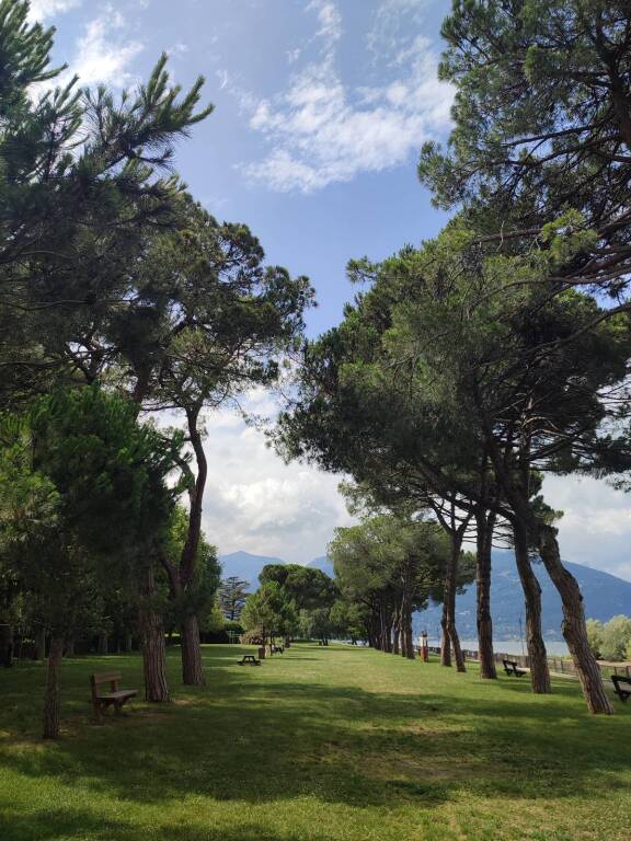 Spiaggia a Germignaga - foto di Marzia Malesani