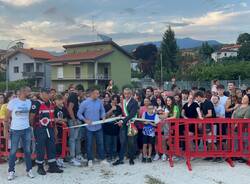 Taglio del nastro per il Luna Park di Luino