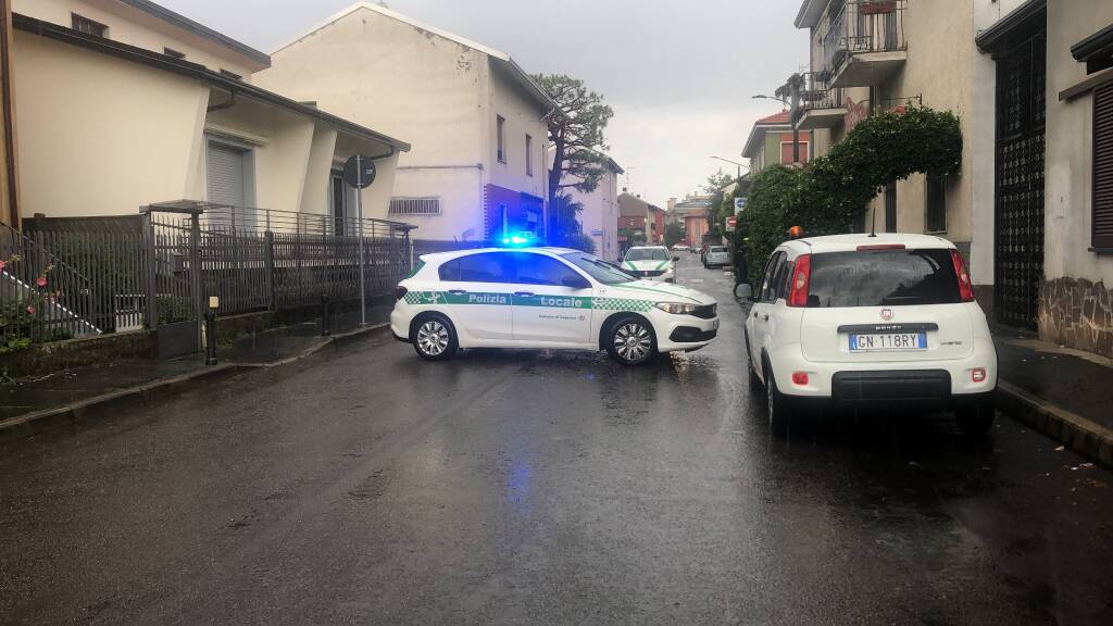 Temporale a Legnano - Disagi in citta giovedì 6 luglio