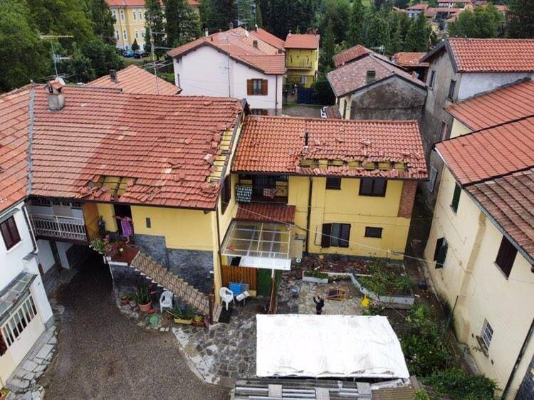 Tradate - Danni per il maltempo al rione Allodola