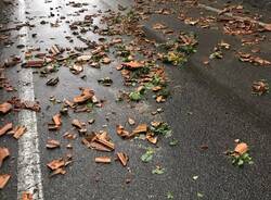 Tradate - Danni per il maltempo al rione Allodola