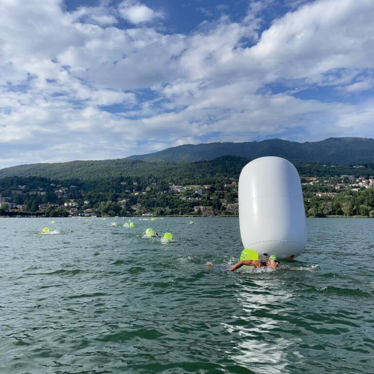 traversata lago italiano open water tour