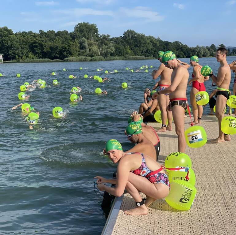 traversata lago italiano open water tour