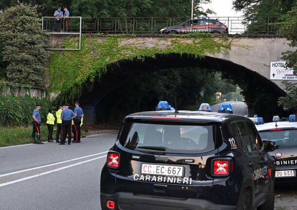 Uomo precipitato in via Per Busto Arsizio a Legnano 