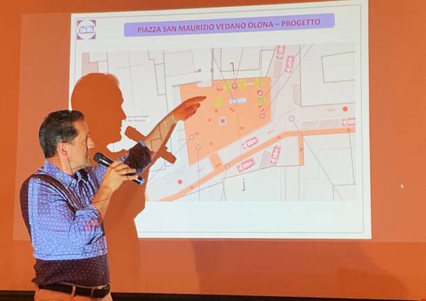 Vedano Olona - la presentazione della nuova piazza S. Maurizio