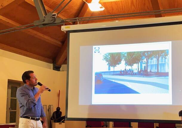 Vedano Olona - la presentazione della nuova piazza S. Maurizio