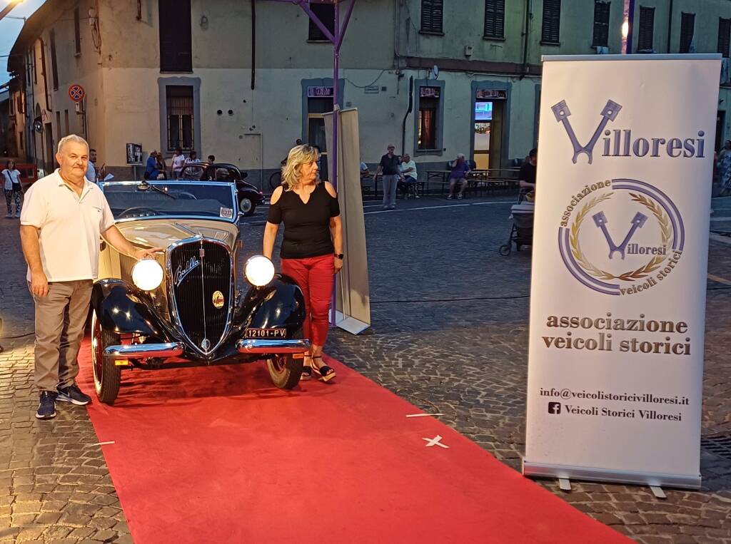 Veicoli Storici Villoresi alla Notte Quadra di Nerviano