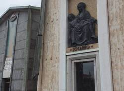 Vento e grandine, danni al cimitero Monumentale di Legnano