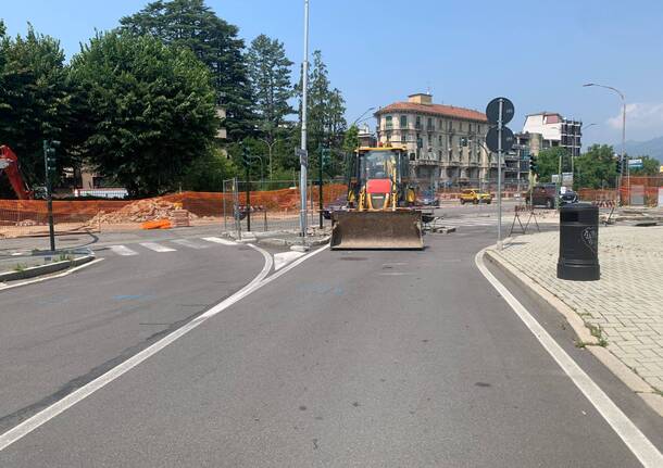 Via Tamagno lavori in largo flaiano