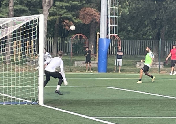 Nel primo test casalingo del Legnano calcio, reti a valanga (9-1)