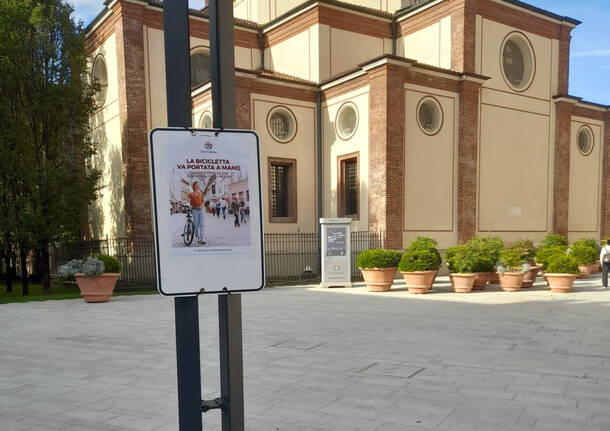 cartelli biciclette ZTL Legnano