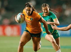 Charlotte Caslick rugby seven australia | foto World Rugby / Au7s