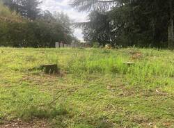 Cimitero Parco a Legnano dopo il maltempo