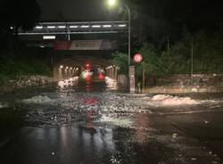 temporale sottopasso Busto Arsizio via tasso