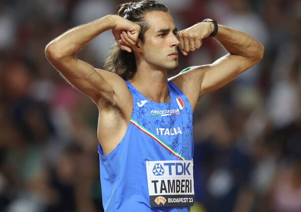 gianmarco tamberi mondiali atletica budapest 2023 | foto Colombo/Fidal