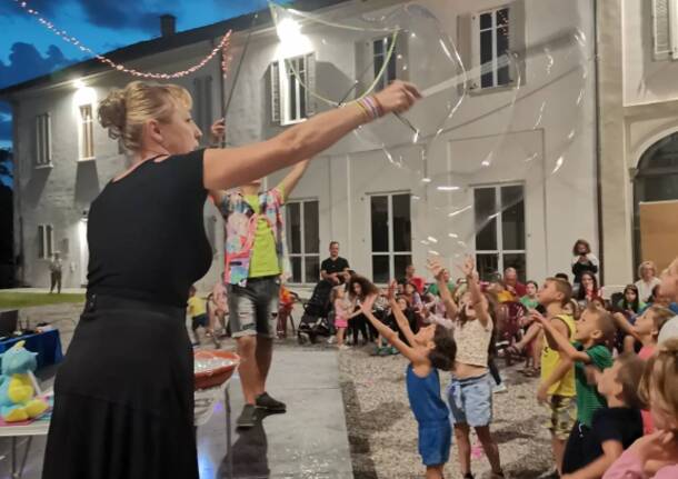 I bambini protagonisti a Castiglione in una serata da sogno al Castello 