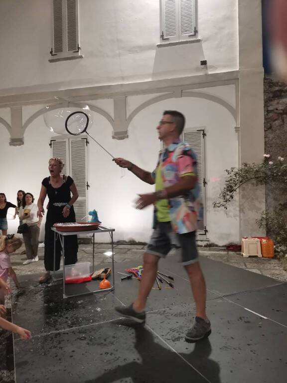 I bambini protagonisti a Castiglione in una serata da sogno al Castello 