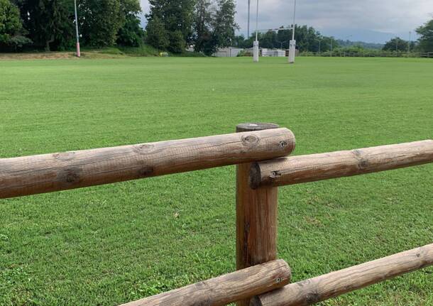 IL campo di Rugby del Varese sempre verde grazie alla gramigna