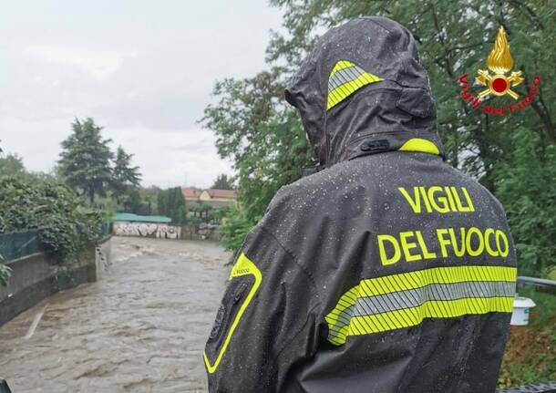 maltempo vigili del fuoco