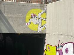 "Muri liberi" a Legnano, nuovi disegni al sottopasso della ZTL Venegoni