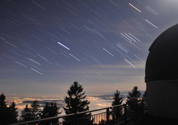 Notte stelle cadenti Centro Geofisico Prealpino