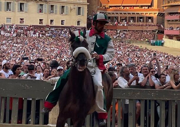 Palio di Siena , agosto 2023, le prove