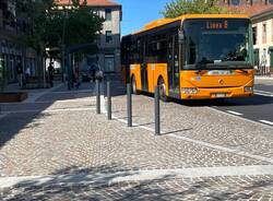 Piazza del Popolo a Legnano verso il completamento con gli ultimi arredi