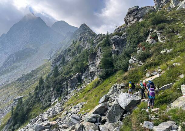 Trekking in Vallemaggia - foto tratte dal sito https://www.viaaltavallemaggia.ch/